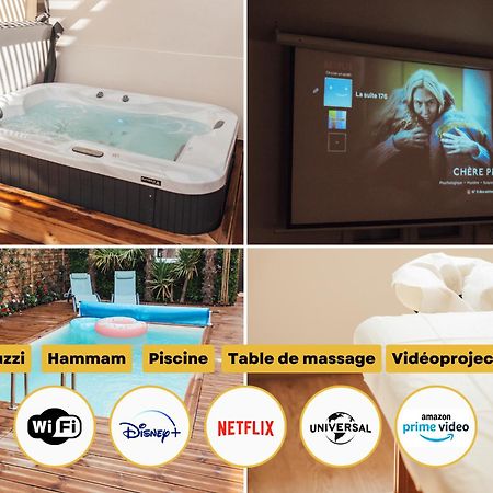 La Suite 176 - Piscine Privee, Spa, Hammam A Reims Luaran gambar